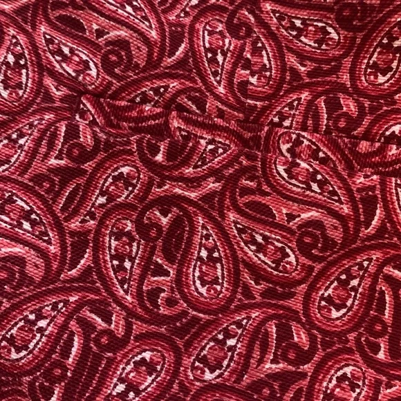 Ladies Sainttropez West Paisley red walking shorts - Picture 5 of 5